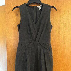H&M Grey Sheath Dress - Small